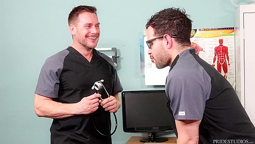Physicians Engage in Steamy Office Romance – Doctors Desk 69 Sessions Exposed – GayPulse