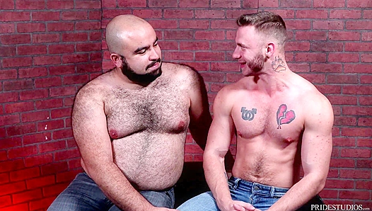 Rugged Bears Throbbing Cock Unleashes Massive Load in Intense Raw Fuck Session –