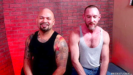Bear-Back Glory: Liam JDs Sweaty, Muscular Threesome - 18+