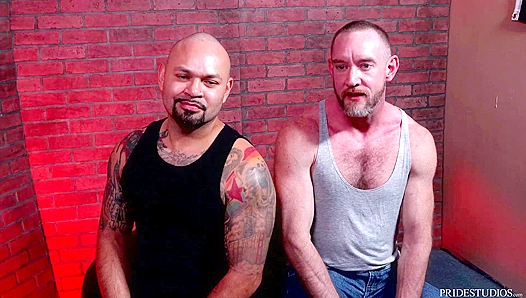 Bear-Back Glory: Liam JDs Sweaty, Muscular Threesome - 18+