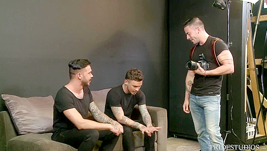 Bridegrooms Steamy Wedding Night Threesome - Groom, Best Man Hottie - GayPornMMR