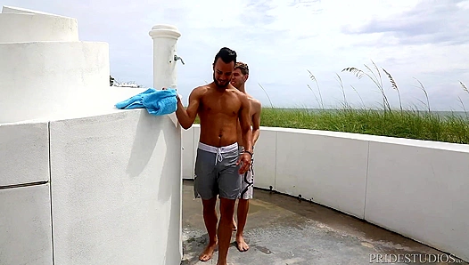 Sweat-Slicked Summer Lust: Throbbing Need Forces Me to Fuck Dylan Lucas Rough –