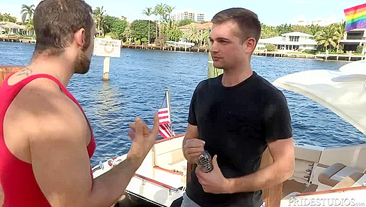 Jaxton Wheeler Catches DylanLucas Slacking on the Job – Gets Punished Raw Hard on Duty