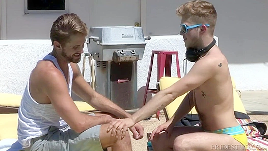 DylanLucass Tight Hole Stretched Wide by Daddys Thick Buddy Cock – XXX