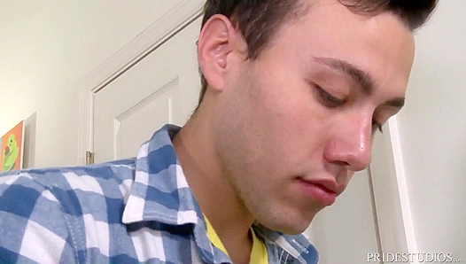 Blakes Anal Initiation: Huge Dildo Unleashes Wild Thrashing First Time – TinyGays 18+