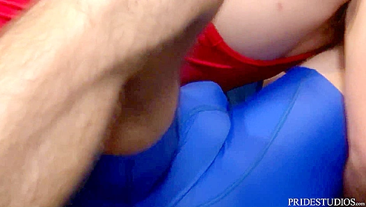Rugged Jocks Overpower Built Wrestlers in Sweaty, Erotic Grappling – GayPornX 18+