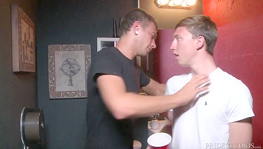 Raw, Unbridled Passion: Virgin Throats Swallow Thick Loads in No-Holds-Barred Bathroom