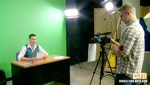 Live On-Air Orgy: Hunky Anchors Throbbing Dicks Pound Each Others Gaping Holes – 18+