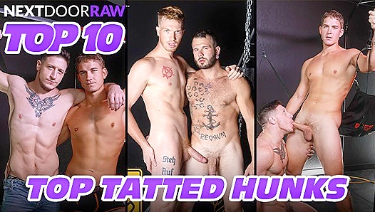 Inked Muscle Monsters Pound Justin Matthews Dakota Payne Raw - Unbridled Gay Lust