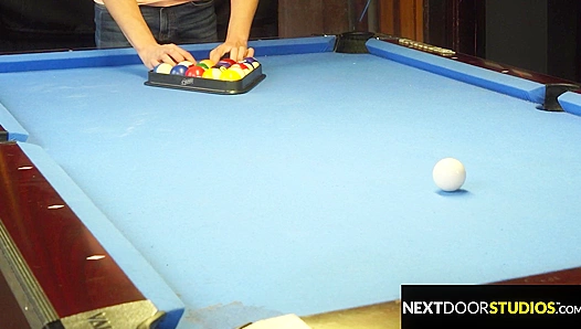 Drenched in Desire: Hung Studs Flip and Fuck Him Senseless on the Pool Table