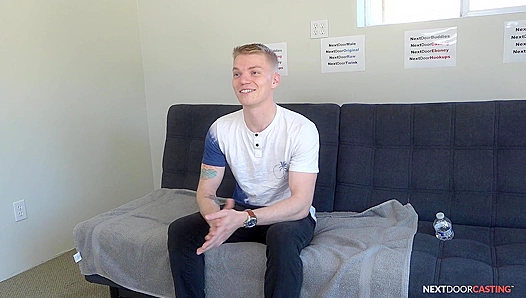 Steamy Audition Debut for Twink Cutie Kyle Brants – NextDoor Casting