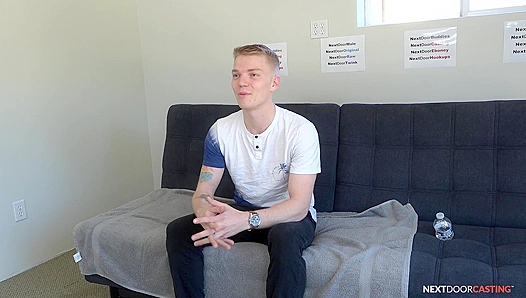 Steamy Audition Debut for Twink Cutie Kyle Brants – NextDoor Casting