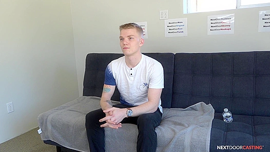 Steamy Audition Debut for Twink Cutie Kyle Brants – NextDoor Casting