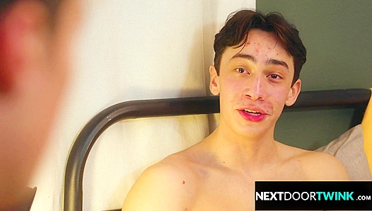 Roomies Thick Cock Gets Sucked Dry by Hungry Neighbour Boy - Cameron Nick on NextDoorTwink