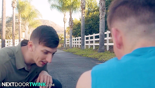 Adorable Twink Devotes Himself to Pleasuring Mens Rock-Hard Dicks – NextDoorTwink