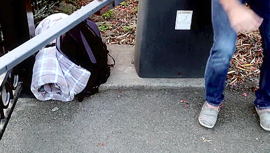 Neighborhood Nubiles Meet on Stairs for a Sizzling 3-Way – GayPornFun 18+
