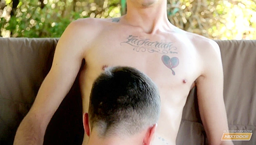 Neighborly Lust Unleashed: Innocent Boy Bares All for Thirsty Lovers Wild XXX Session –