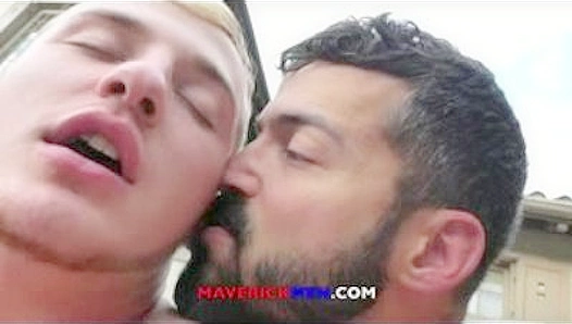 Riding Mavericks Monster Cock: Hung Young Buck Takes Deep anal Cream Pie - 18+