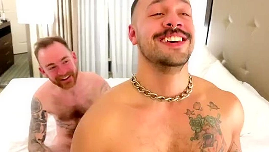 Caught Off Guard: Stepdad Stumbles Upon Intense Gay Threeway – NaughtyHookups 18+