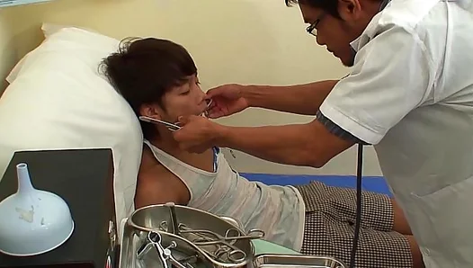 Doctors Dominance: Unbridled Bareback Desire with an Innocent Young Asian Patient – 18+