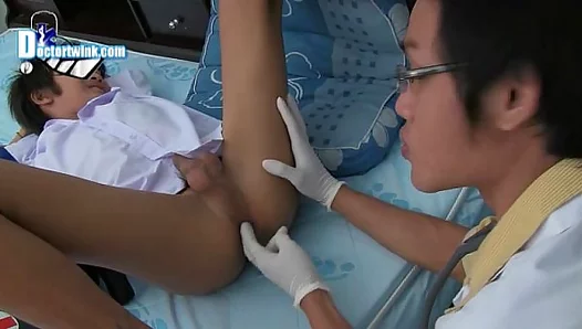 Doctors Orders Ignored: Innocent Intern Seduced by Sexually Charged Asian Patient in Exam