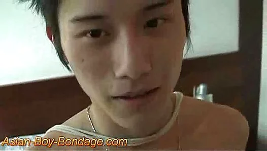 Asian Cutie Overwhelmed by Dominant Oral Worship in Harsh Bondage 18+