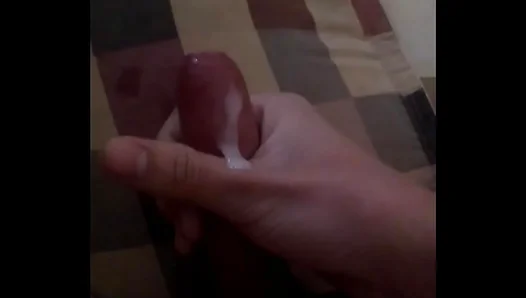 Asian Boys Intense Masturbation: Thick Spurts Cover His Hands Face – 18+