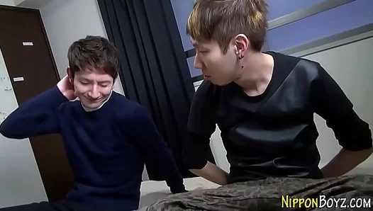 Steamy Japanese Twink Throats and Devours Thick Dicks Before Deep Anal Ride – 18+ HD