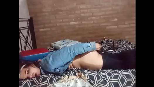 Unfulfilled Craving Satisfied: Solo Ride Turns into Ecstatic Threesome with Hot BF – 18+
