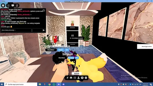 Roblox Goth Cutie Spreads Legs, Fondles Bubble Butt Rubs Thick Cock – 18+