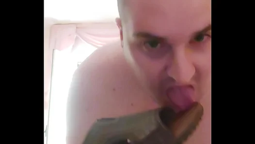 Savoring Every Sip: Hes Captivated by the Earthy Aroma of Feet Tongue on Filthy Slippers