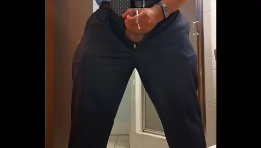 Stuffy Executives Hidden Lust Unleashed in Solo Strip Show