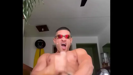Brawn Over Beauty: Thick-Hung Stud Takes Control of Hungry Brazilian Boys Hole in Intense