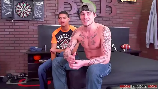 Steamy Showdown: Hung Stud Proves Raw Talent Beats Gals in Sizzling Gay Blow Job Brawl