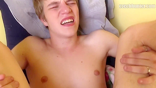 Raw Ride for a Masculine Teen: Thick Cock Stretches Tight Czech Hole - GayPornHub 18+