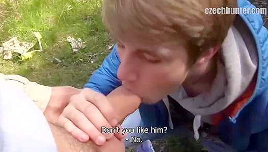 Raw Ride for a Masculine Teen: Thick Cock Stretches Tight Czech Hole - GayPornHub 18+