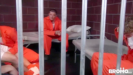 Steamy Prison Rendezvous: Eli, Zane, Donny Sebastian Ignite Forbidden Cravings – BromoUS