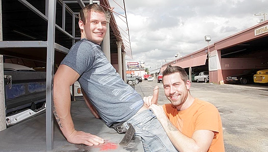 Drake Xander Dominate Alex In Sultry Steamy Three-Way Thrill