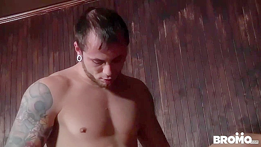Bareback Hotel Threesome: Steamy, Unprotected Sex With Sexy Stranger Brenner Jared - 18+