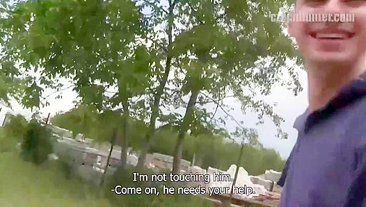 Czech Forest Fling: Hungry Stranger Devours Innocent Boys in Steamy Outdoor Encounter –