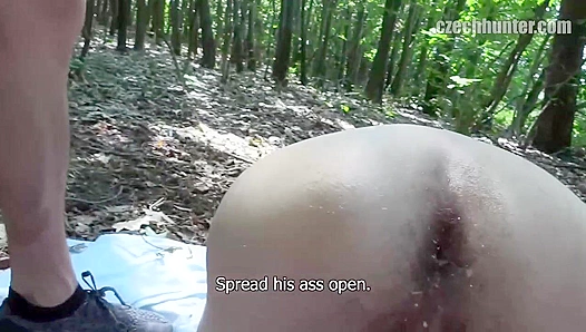 Wild Outdoor Anal Rodeo: Hairy Czech Hunks Ride Each Other Hard – XXX