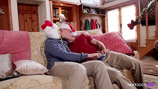 Steamy Christmas Cheer: Ryan Nate Enjoy Naughty Holiday Rear Action – NaughtyXmas 18+