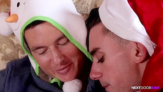 Steamy Christmas Cheer: Ryan Nate Enjoy Naughty Holiday Rear Action – NaughtyXmas 18+