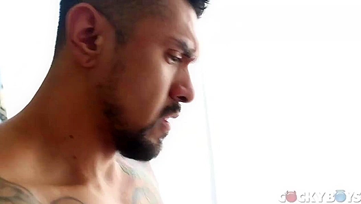 Boomer Banks Dominates in Steamy Shower Blow Raw Doggy Fuck with Wesley Woods -