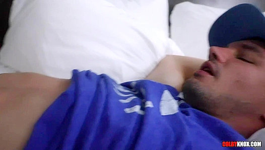 Steamy Backstage Orgy Unleashes Raw Passion as Colby Chambers and Mickey Knox Engage in