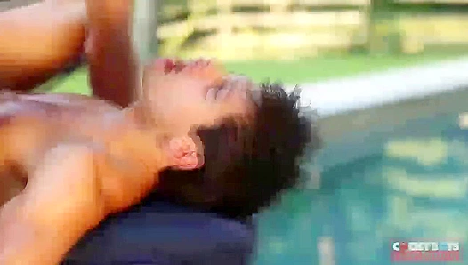 Steamy Poolside Pounding: Cory Kane Ty Mitchells Raw Anal Rendezvous at CockyBoys FuckFest