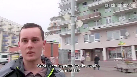 Hungry Czech Lad Gobbles Massive Load Down His Throat - XXXGay