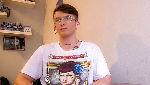 Nerds Tight Hole Stretched Wide Open by Dominant Debt Collector in Steamy POV GayXXX 18+