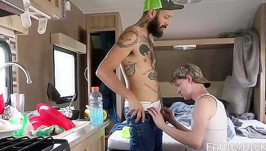 Forbidden Stepbrother Lust Ignites: Matt Mucks Mel Greys Raw Anal Collision