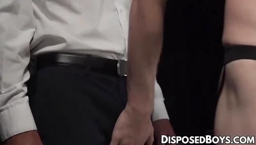 Masters Meaty Shaft Dominates Coles Hungry Mouth in Raw BDSM Thralldom - 18+